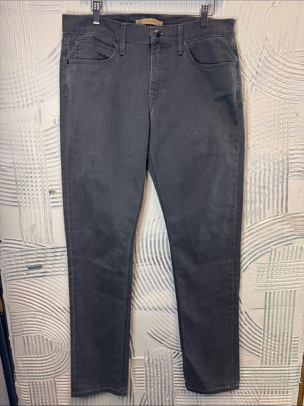 Joe's Jeans Men's Slim Straight Charcoal Gray Jeans N0714